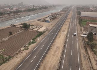 Municipalidad inaugura primeros 2 km de la Ramiro Prialé