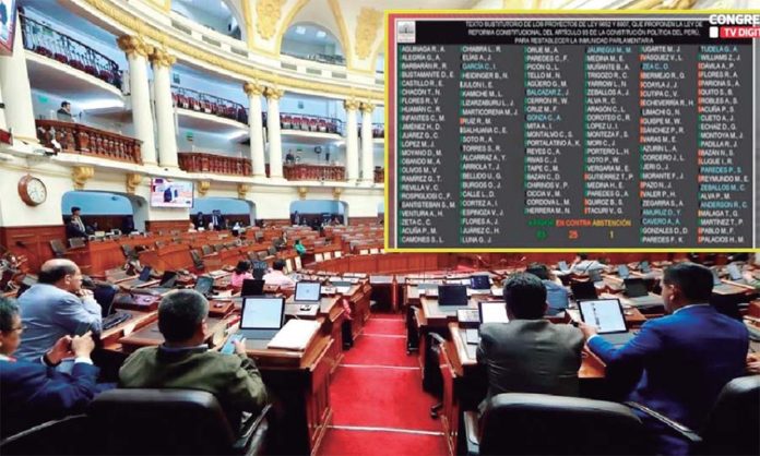 Restablece la inmunidad parlamentaria