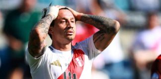 Gianluca Lapadula no entrenó y es duda contra Colombia