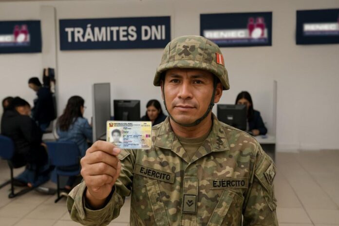 Reniec dará DNIs electrónicos gratuitos a militares y policías Reniec dará DNIs electrónicos gratuitos a militares y policías