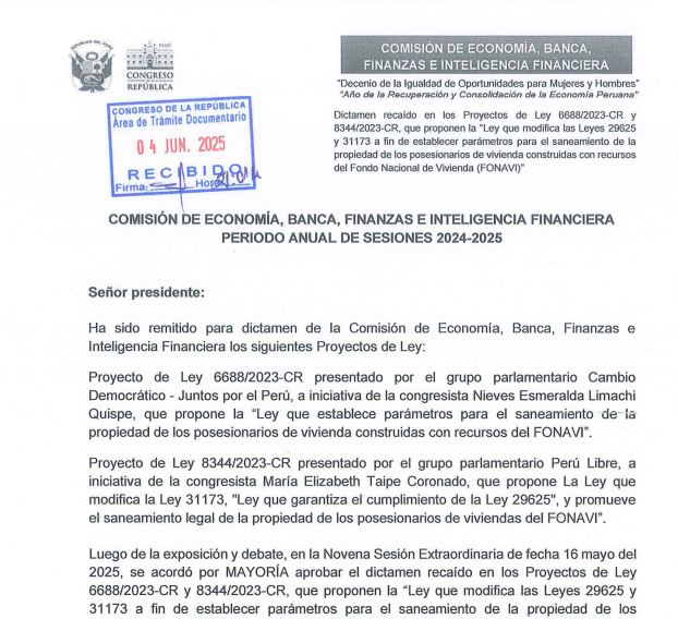 Proyectos de ley 6688-2023-CR y 8344-2023-CR