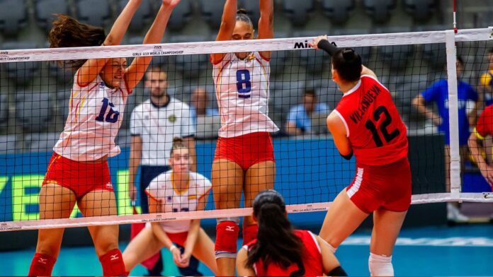 Perú perdió 3-1 ante España por el Mundial de Vóley Sub 19