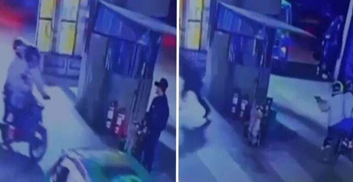 Balean a vigilante de mercado Unicachi