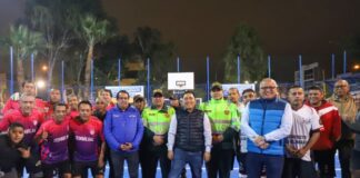 Bellavista inaugura mejora de campo deportivo Bellavista inaugura mejora de campo deportivo