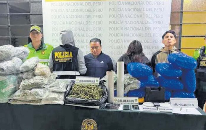 Cae banda con 120 kilos de marihuana Cae banda con 120 kilos de marihuana
