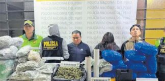 Cae banda con 120 kilos de marihuana