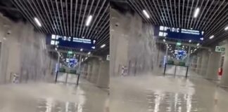 Captan filtración de agua en nuevo Jorge Chávez