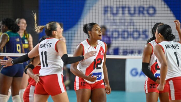 Perú logra histórico triunfo ante Brasil en la Copa América de Voley