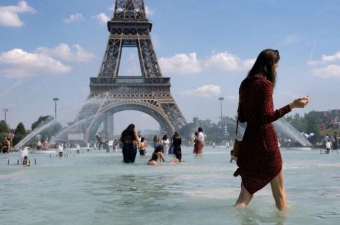 Francia es un horno con 40 grados de temperatura
