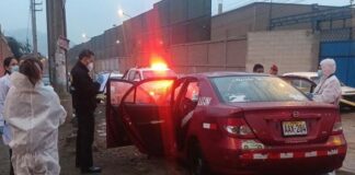 Lo asesinan en su auto en SJL Lo asesinan en su auto en SJL