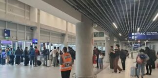 Muere en “check in” de Jorge Chávez