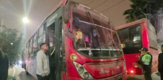 Pasajero ‘bamba’ mató a chofer de bus