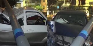 Postes caen y hieren a 3 en Carmen de la Legua