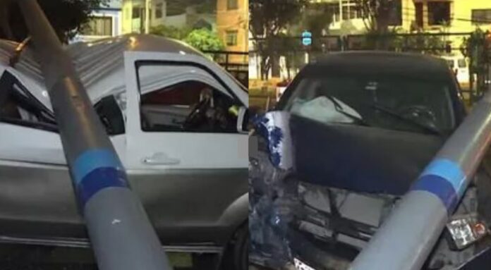 Postes caen y hieren a 3 en Carmen de la Legua