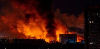 Rusia ataca Kiev con cientos de drones