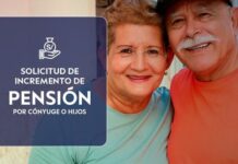 Solicitud de incremento de pensión