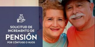 Solicitud de incremento de pensión