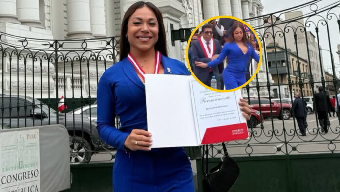Dayanita destaca su condecoración en el Congreso