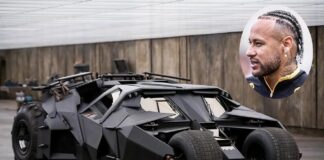 Neymar Jr. compró el Batimóvil por 1,3 millones de euros Neymar Jr. compró el Batimóvil por 1,3 millones de euros