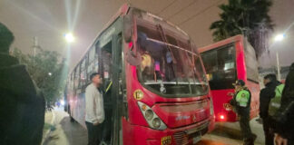 Sicario se hace pasar como pasajero y mata a chofer de bus