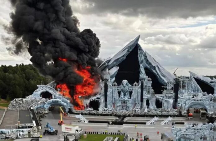 ‘Tomorrowland’ arde antes de iniciar festival ‘Tomorrowland’ arde antes de iniciar festival