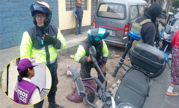 Capturan a sujeto que robó tablet a joven censista en Breña