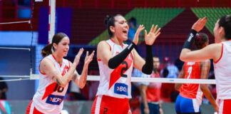 Perú vs Colombia en 4tos de la Copa Panamericana de Vóley