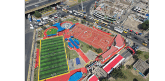 Comuna de El Agustino reconoce a Caja Huancayo por remodelación del parque Pedro Huilca