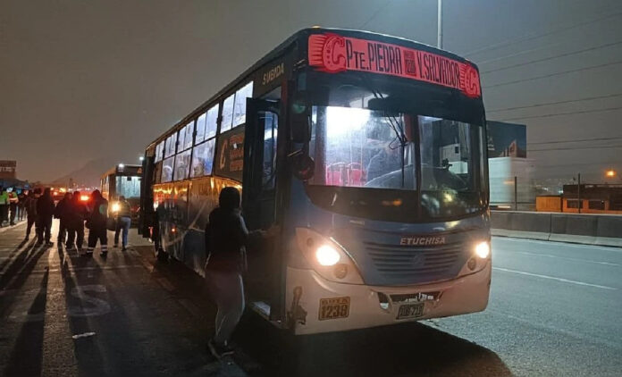 Cantidad de buses está satisfaciendo a la población, según la PNP Cantidad de buses está satisfaciendo a la población, según la PNP