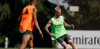 Franco Mastantuono tuvo su primer entrenamiento en Real Madrid Franco Mastantuono tuvo su primer entrenamiento en Real Madrid