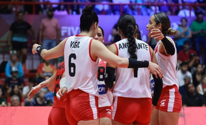 Perú ganó en el debut en la Copa Panamericana de Voley 2025