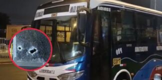 Balean bus y pasajero queda herido Balean bus y pasajero queda herido