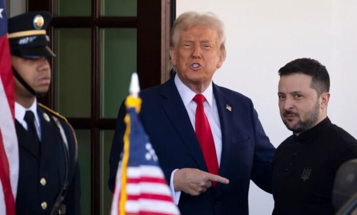Donald Trump se reúne con Volodímir Zelenski para acabar guerra en Ucrania