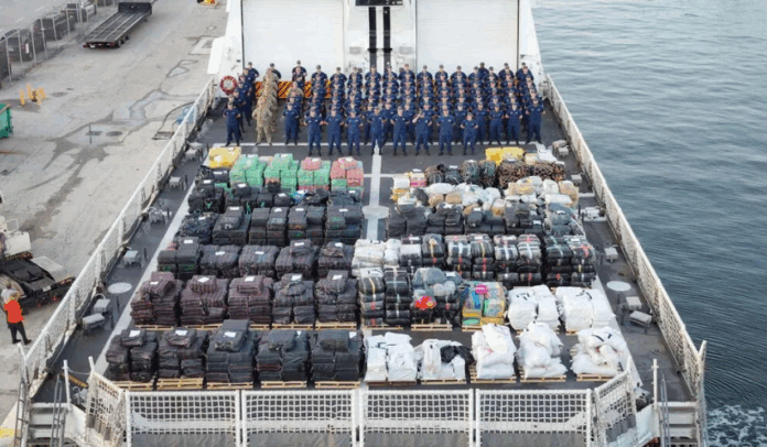 Incautan harta droga en Caribe