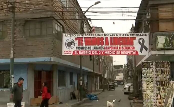 Lincharán a delincuentes en San Juan de Lurigancho