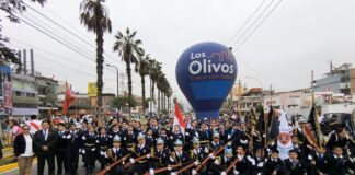 Los Olivos fue una fiesta con “Gran desfile cívico escolar”  