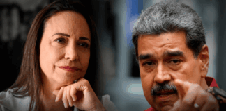 María Corina Machado arremetió contra Nicolás Maduro