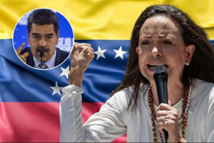 María Corina Machado envió un mensaje a los venezolanos para que “desobedezcan” a las convocatorias realizadas por el régimen María Corina Machado envió un mensaje a los venezolanos para que “desobedezcan” a las convocatorias realizadas por el régimen