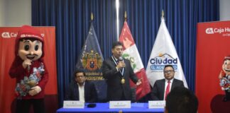 Municipio de El Agustino agradeció a Caja Huancayo