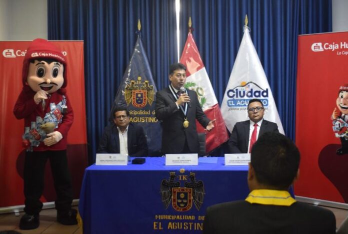 Municipio de El Agustino agradeció a Caja Huancayo