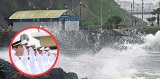 Murió técnico de la Marina por oleajes Murió técnico de la Marina por oleajes