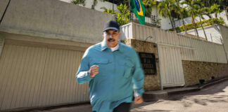 ¡Corre, Maduro, corre! Nicolás Maduro,