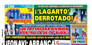 Portada Diario El Men (15/08/2025)
