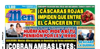 Portada Diario El Men (17/08/2025)
