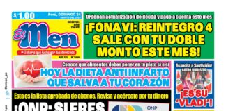 Portada Diario El Men (24/08/2025)