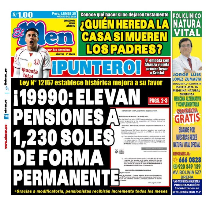 portada diario el men