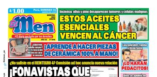 Portada Diario El Men (31/08/2025)