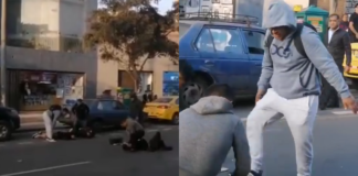 Feroz balacera en el Centro de Lima causó pánico a ciudadanos