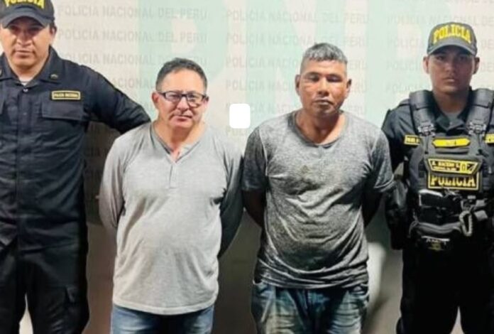 ciudadanos colombianos fueron detenidos cuando realizaban trabajos topográficos en el distrito de Santa Rosa, en Loreto