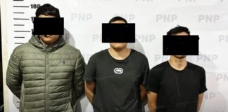 Capturan a tres implicados en atentado con explosivos en Trujillo